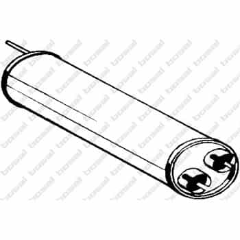 Silencieux central 135-493 Bosal