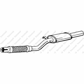 Silencieux central 148-033 Bosal