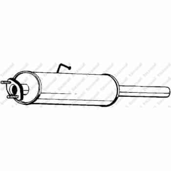 Silencieux central 154-133 Bosal