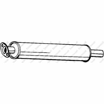 Silencieux avant 154399 Bosal
