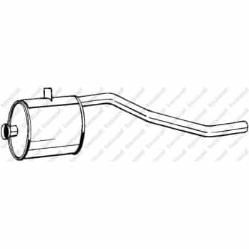 Silencieux avant 176-479 Bosal
