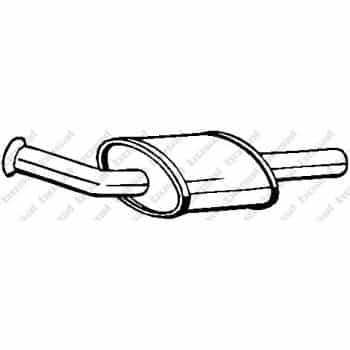 Silencieux central 200-811 Bosal