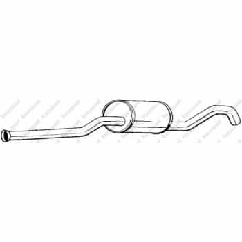 Silencieux central 278-193 Bosal