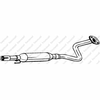 Silencieux central 279-181 Bosal