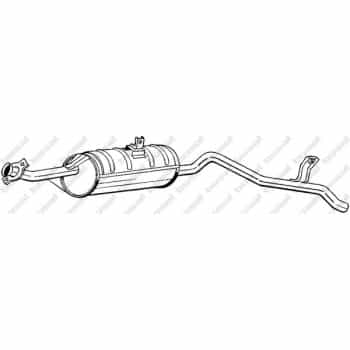Silencieux arrière 280-025 Bosal