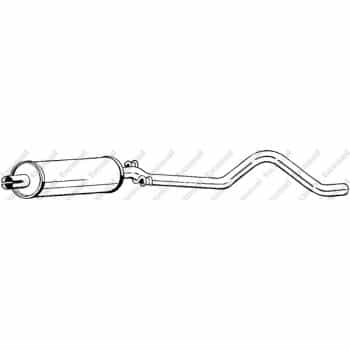 Silencieux central 281-013 Bosal