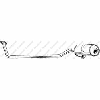 Silencieux avant 281-059 Bosal