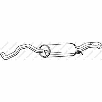 Silencieux arrière 281-199 Bosal