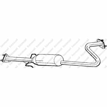 Silencieux central 281-271 Bosal