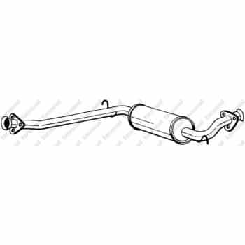 Silencieux central 281-305 Bosal