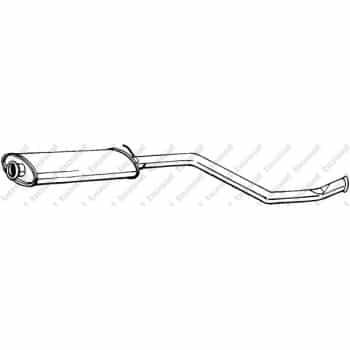 Silencieux central 281-665 Bosal