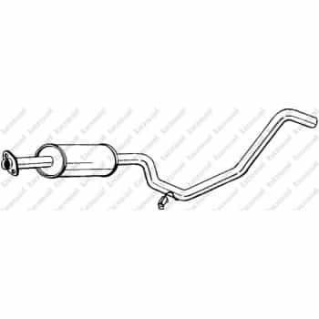 Silencieux central 281-887 Bosal