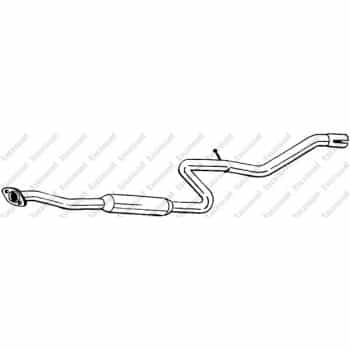 Silencieux central 282-071 Bosal