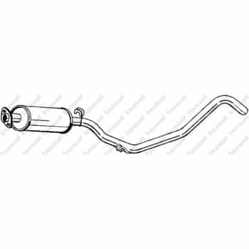 Silencieux central 282-119 Bosal