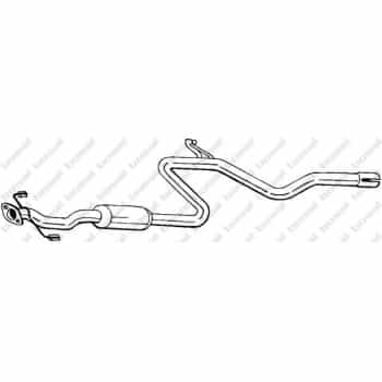 Silencieux central 282-203 Bosal