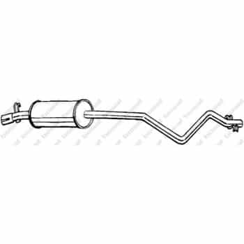 Silencieux central 282-263 Bosal