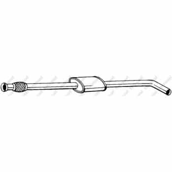 Silencieux central 282-427 Bosal