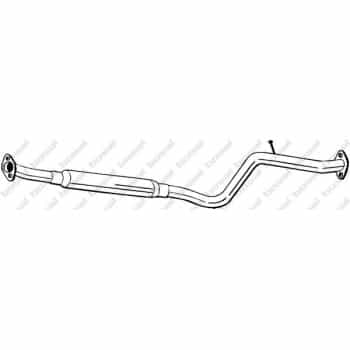 Silencieux central 282-467 Bosal