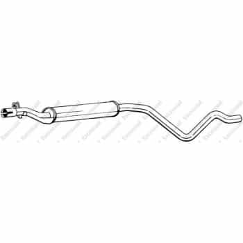 Silencieux central 282-509 Bosal