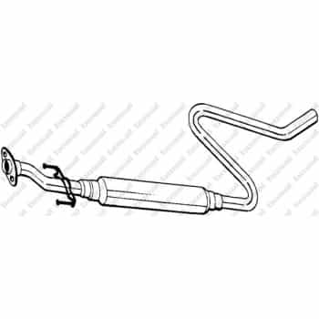 Silencieux central 282-569 Bosal