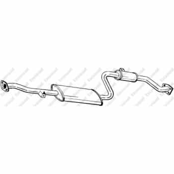 Silencieux central 282-741 Bosal
