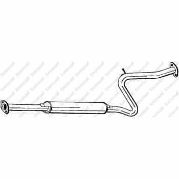Silencieux central 282-765 Bosal