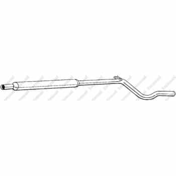 Silencieux central 282-791 Bosal