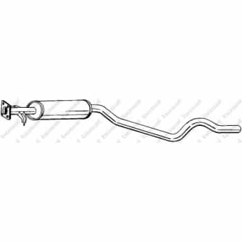 Silencieux central 282-793 Bosal