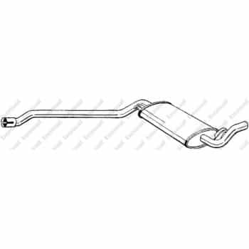 Silencieux central 283-015 Bosal