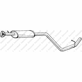 Silencieux central 283-143 Bosal