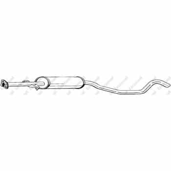 Silencieux central 283-149 Bosal