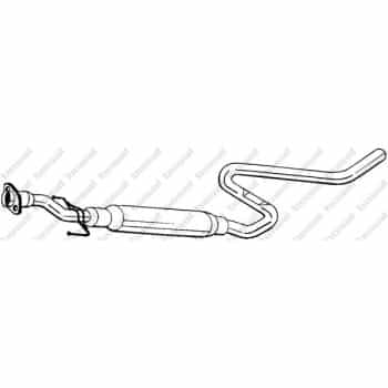 Silencieux central 283-231 Bosal