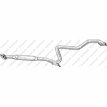 Silencieux central 283-341 Bosal
