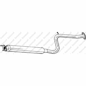 Silencieux avant 283-401 Bosal