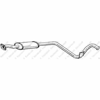 Silencieux central 283-407 Bosal