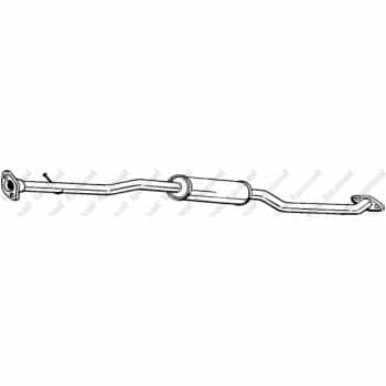 Silencieux central 283-553 Bosal