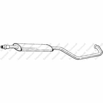 Silencieux central 283-627 Bosal