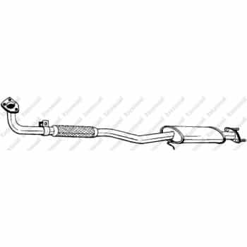 Choc avant 283-641 Bosal