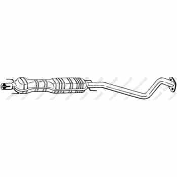 Silencieux central 284-339 Bosal