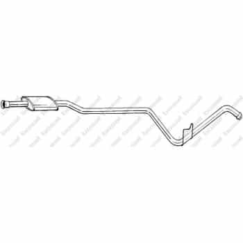 Silencieux central 285-147 Bosal
