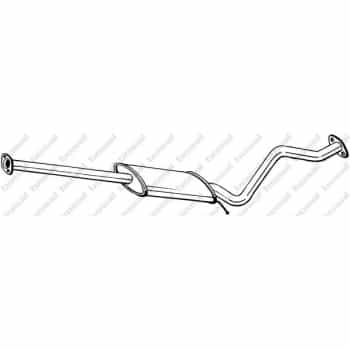 Silencieux central 285-357 Bosal