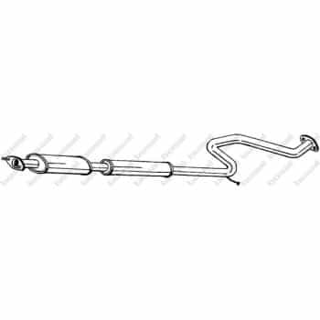 Silencieux central 285-397 Bosal