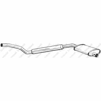 Silencieux central 285-755 Bosal