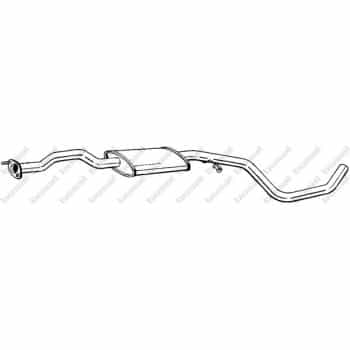 Silencieux central 285-835 Bosal