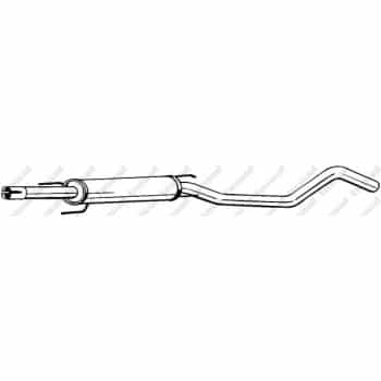 Silencieux central 285-967 Bosal
