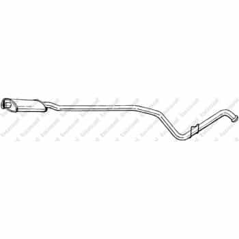 Silencieux central 287-505 Bosal