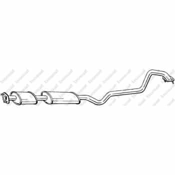 Silencieux central 288-389 Bosal