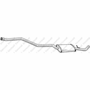 Silencieux central 290-001 Bosal