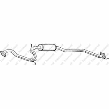 Silencieux central 290-011 Bosal