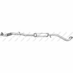 Silencieux central 292-005 Bosal